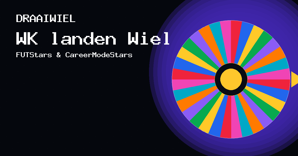 WK landen Wiel