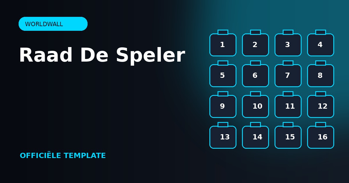 Raad De Speler