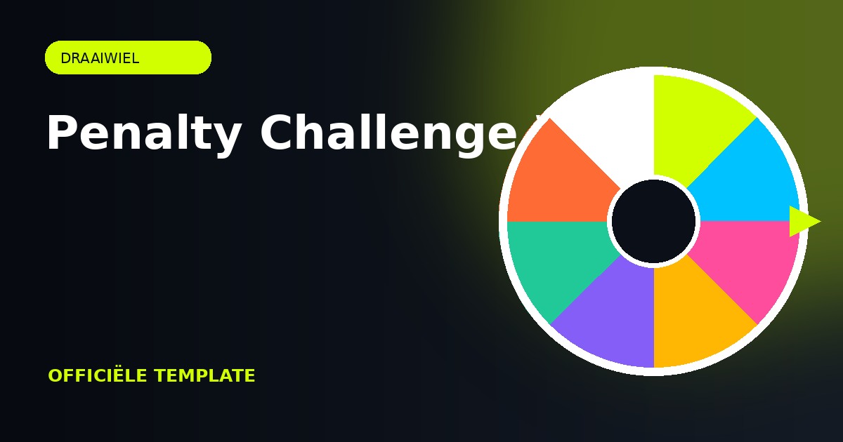 Penalty Challenge Wiel