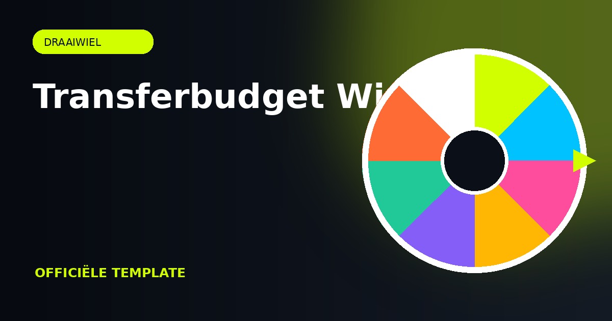 Transferbudget Wiel